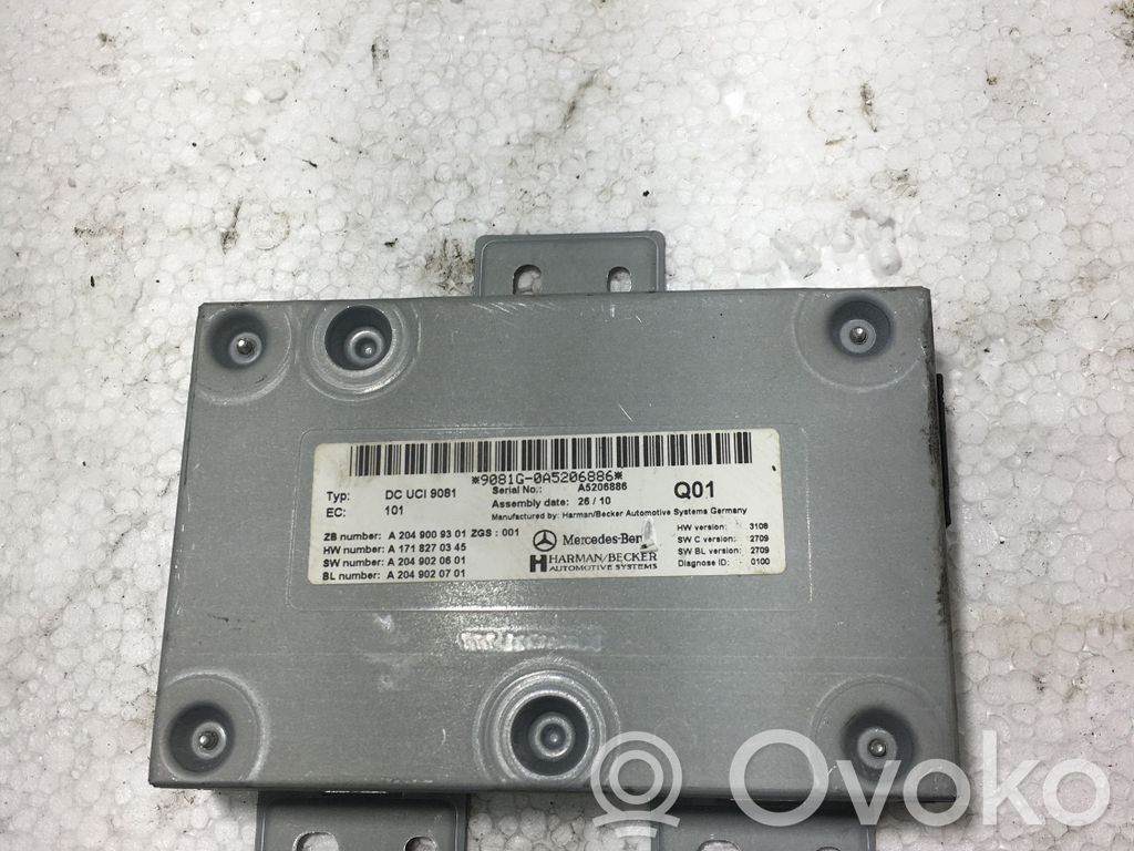 Mercedes-Benz E W212 Other control units/modules 