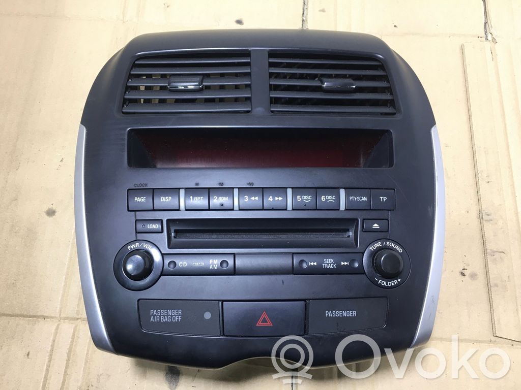 Mitsubishi ASX Unidad delantera de radio/CD/DVD/GPS 