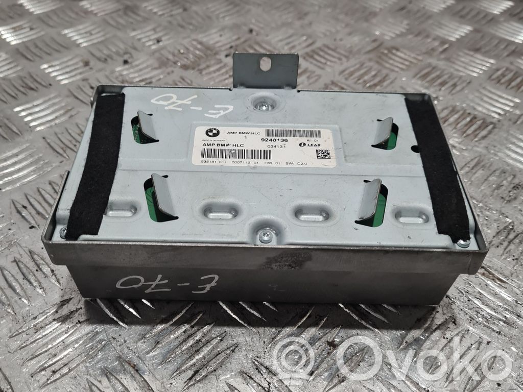 BMW X5 E70 Sound amplifier 