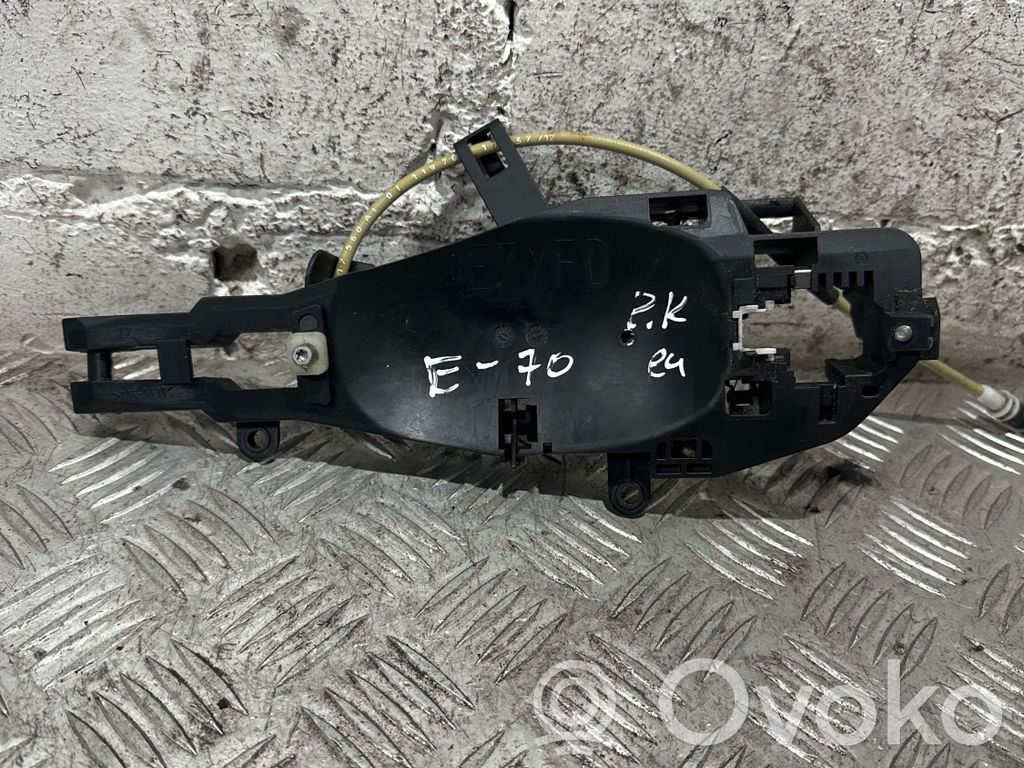 BMW X5 E70 Klamka/wspornik zewnętrzny drzwi przednich 