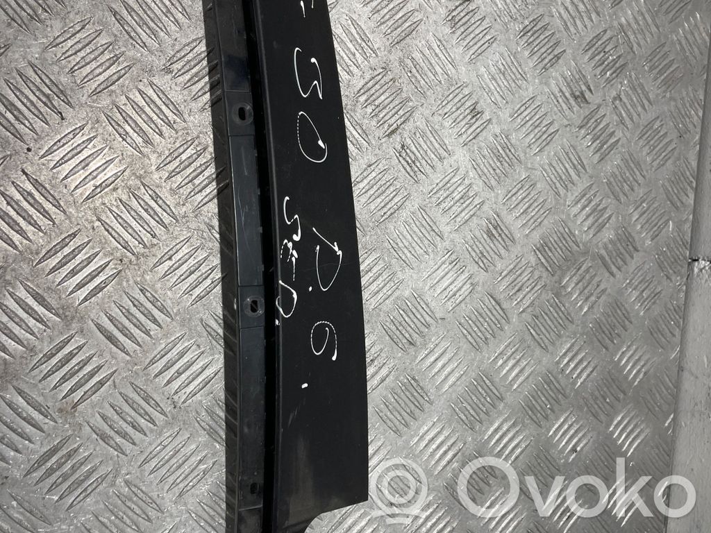 BMW 3 F30 F35 F31 Listwa / Uszczelka szyby drzwi tylnych 