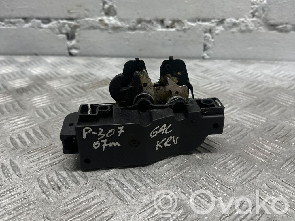 Peugeot 307 Tailgate/trunk/boot lock/catch/latch 