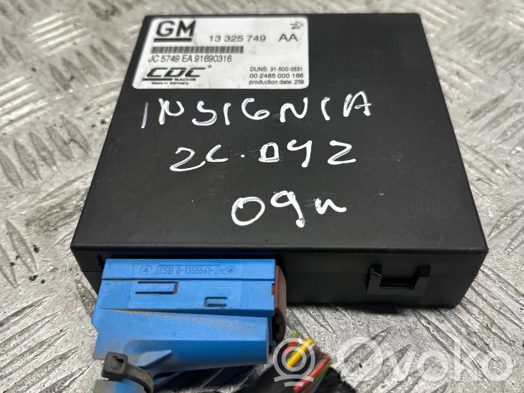 Opel Insignia A Other control units/modules 