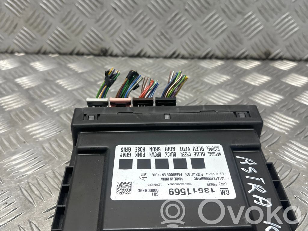 Opel Astra K Other control units/modules 