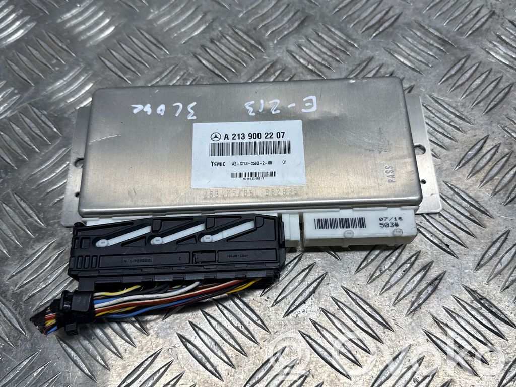 Sterownik / Moduł zawieszenia pneumatycznego   A2139002207,982835,28347505,A2C7492580200