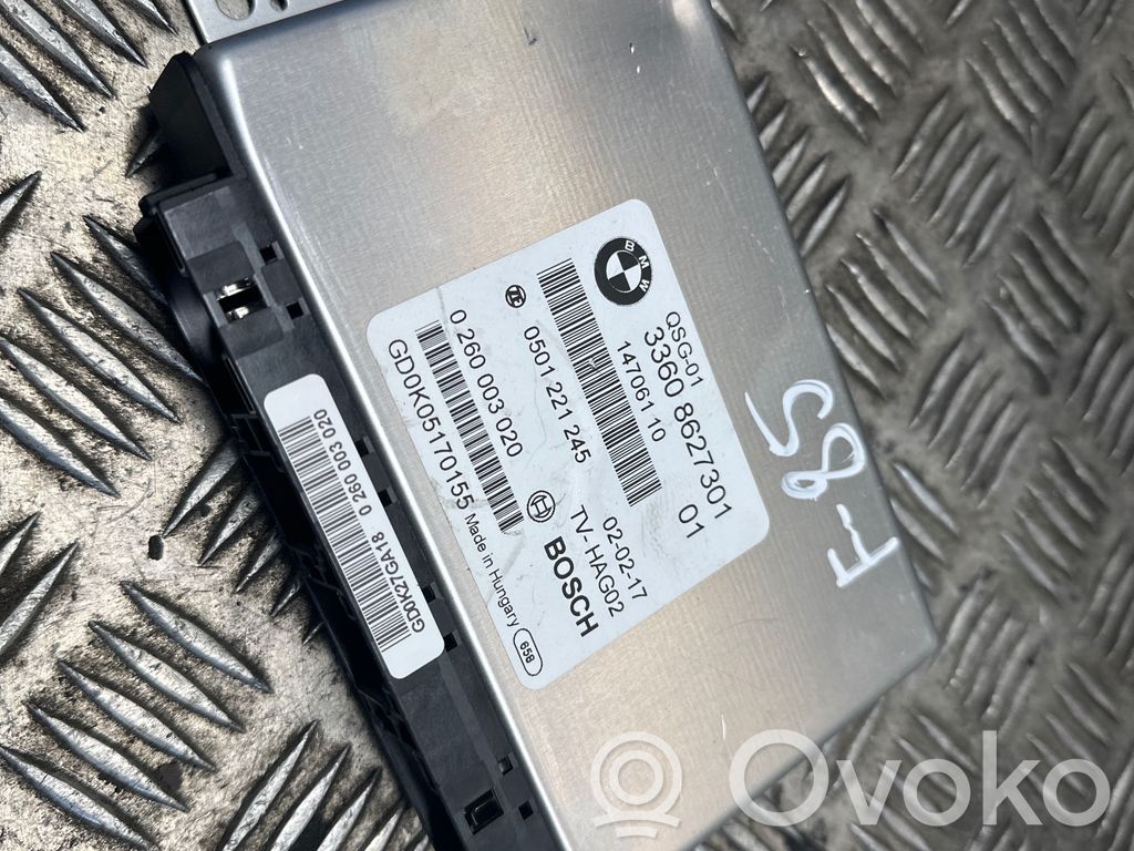 BMW X5M F85 Transfer box differential control unit 