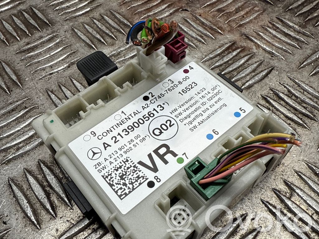 Mercedes-Benz E W213 Door control unit/module 