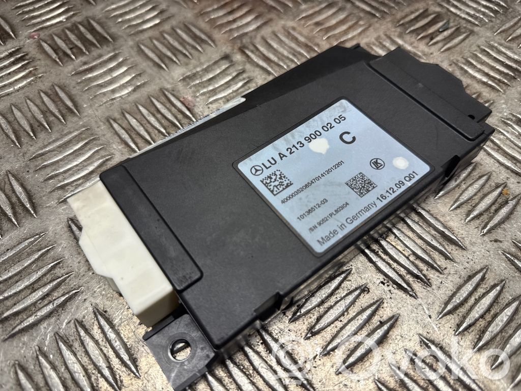 Mercedes-Benz E W213 Ignition relay 