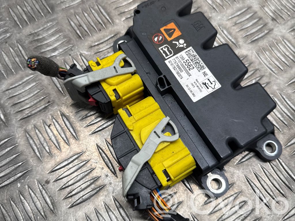 Opel Zafira C Airbag control unit/module 