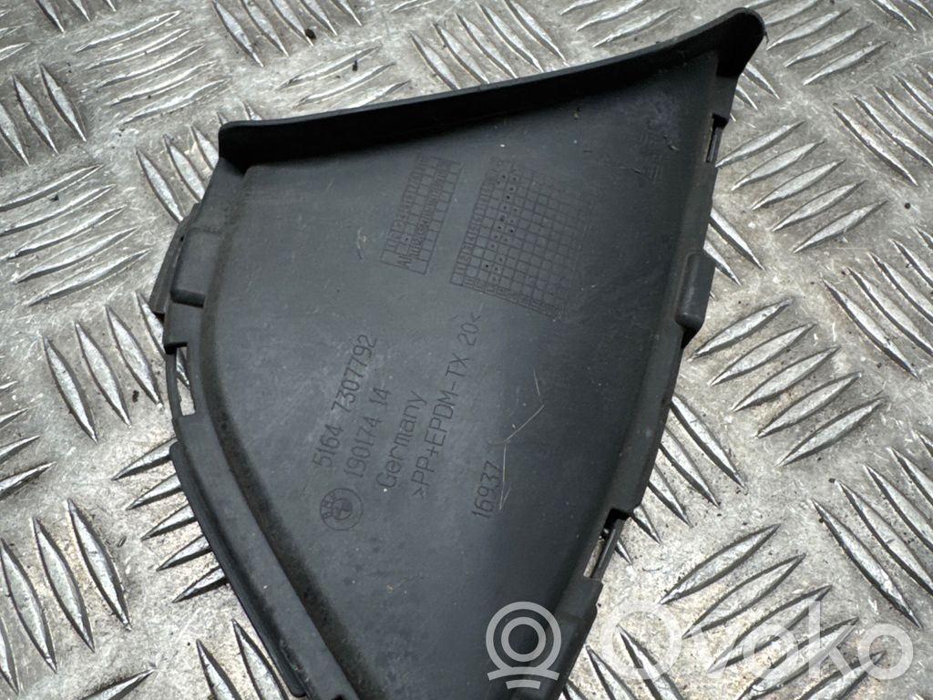 BMW X1 E84 Front bumper lower grill 