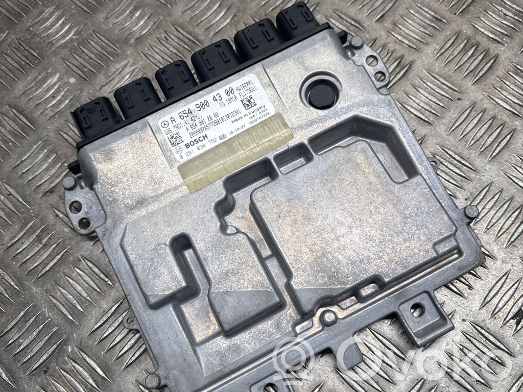 Engine control unit/module   A6549004300,0281034752,A6549012600
