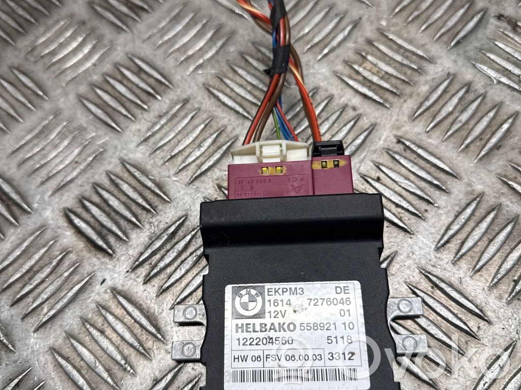 BMW X1 E84 Degalų (kuro) siurblio valdymo blokas 