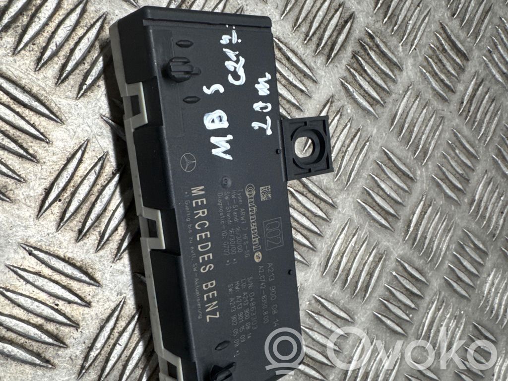 Mercedes-Benz S C217 Tailgate/trunk control unit/module 