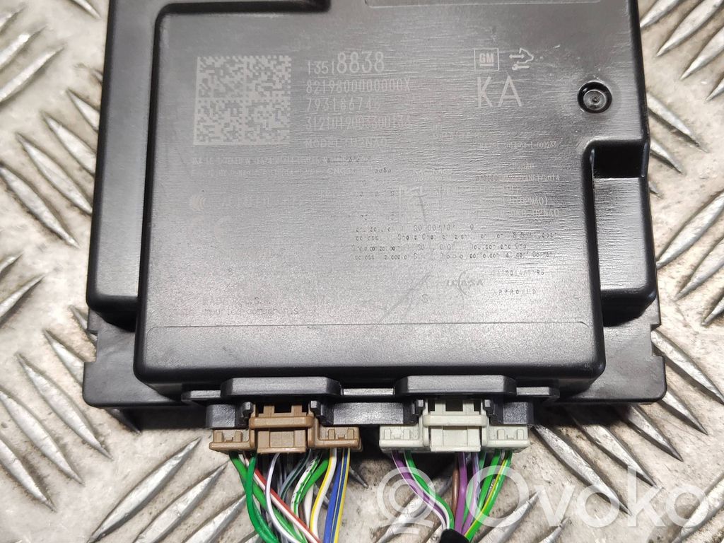 Opel Astra K Keyless Steuergerät 