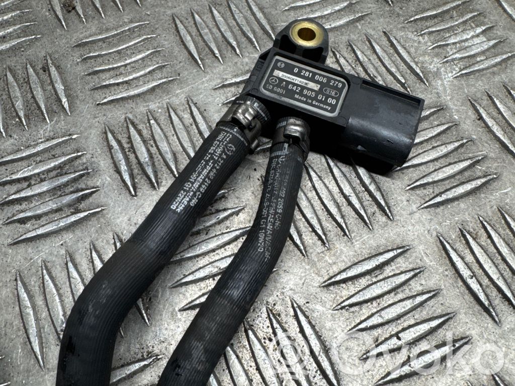 Mercedes-Benz E W212 Exhaust gas pressure sensor 