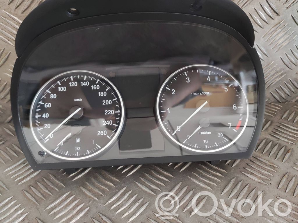 BMW 3 E90 E91 Vitezometru (grup de instrumente) 