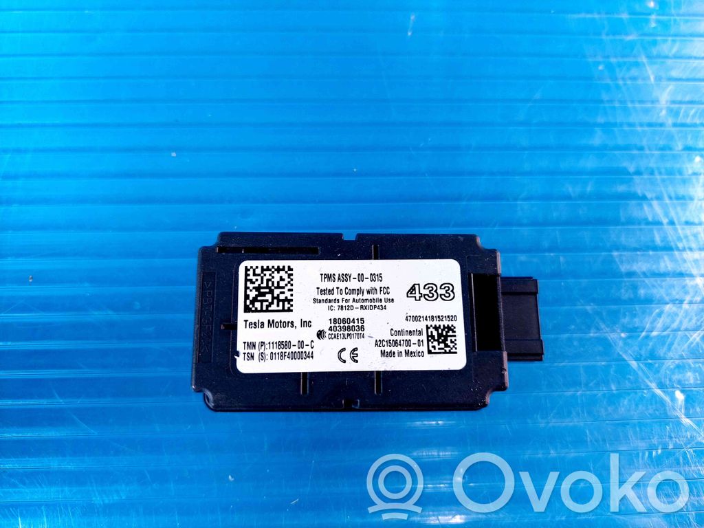 Module de pression des pneus   111858000C,18060415,40398036
