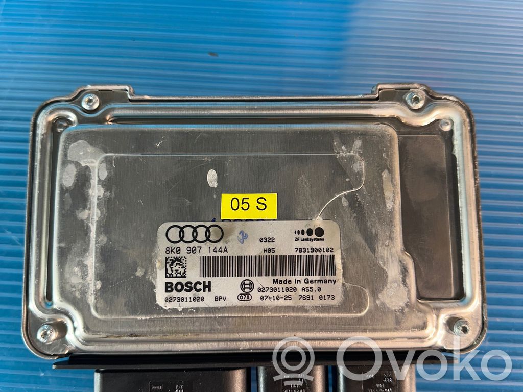 Audi A4 S4 B8 8K Steering rack control module 