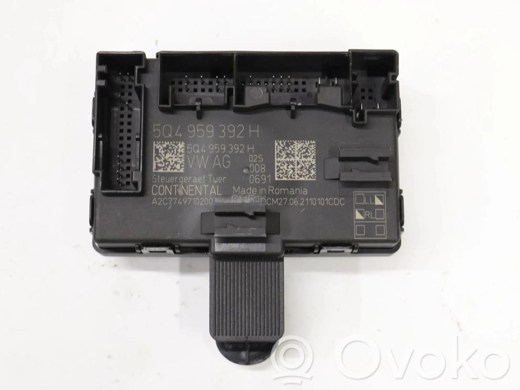 Unité de commande module de porte   5Q4959392H