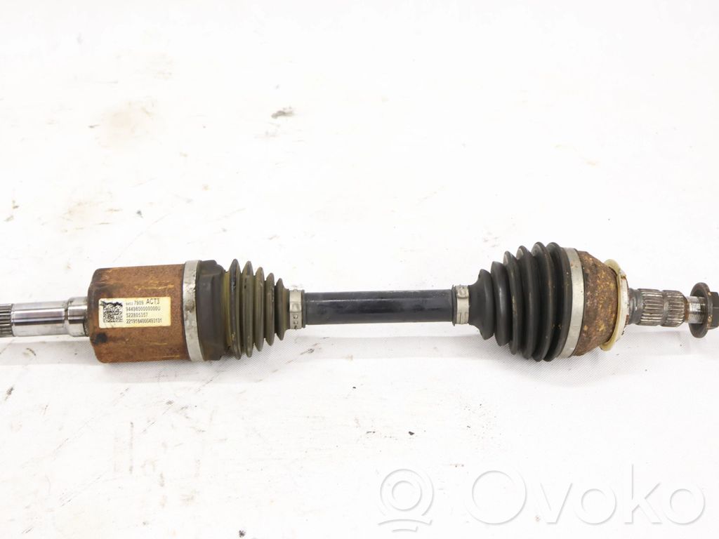 Front driveshaft   84527909