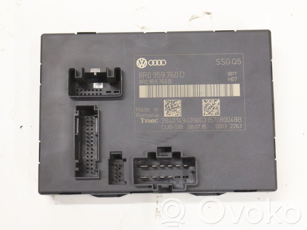 Audi Q5 SQ5 8R Autres unités de commande / modules 