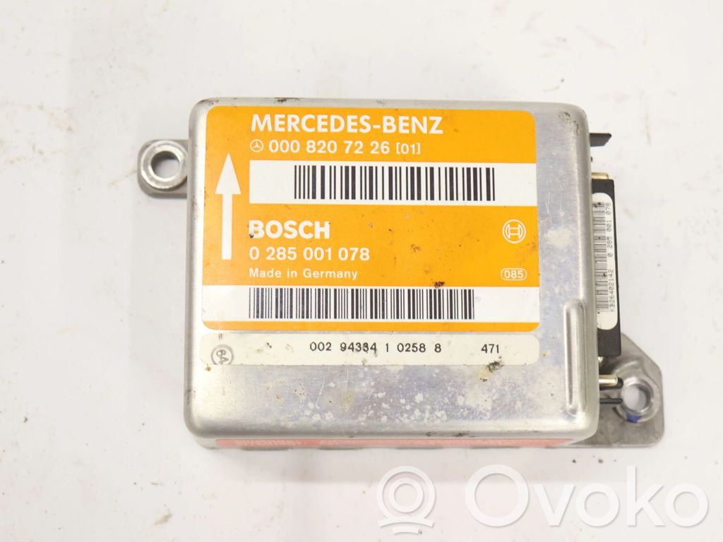 Mercedes-Benz E W124 Unidad de control/módulo del Airbag 