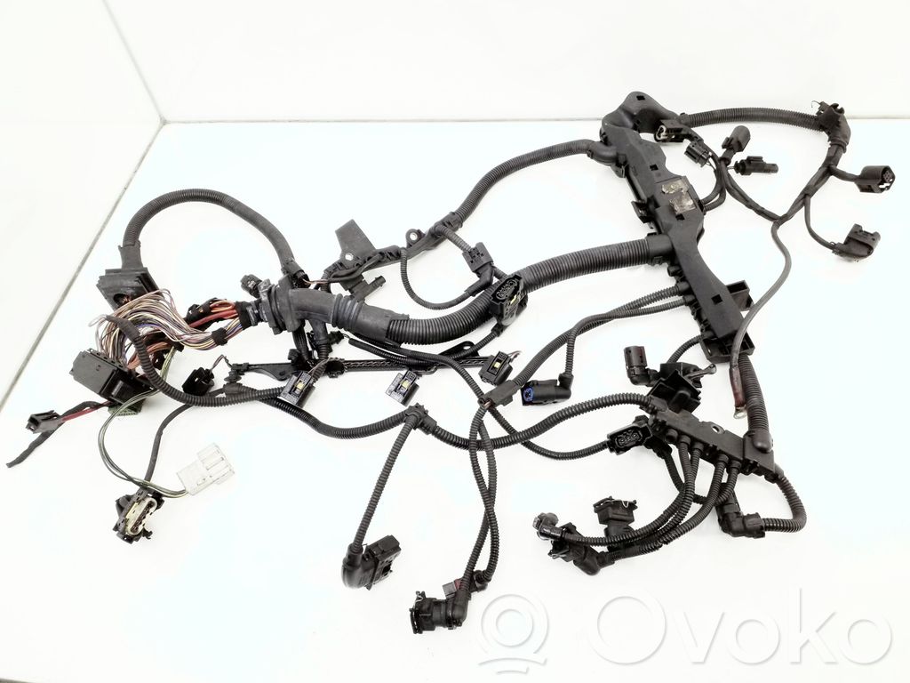 BMW 3 E90 E91 Проводка двигателя 