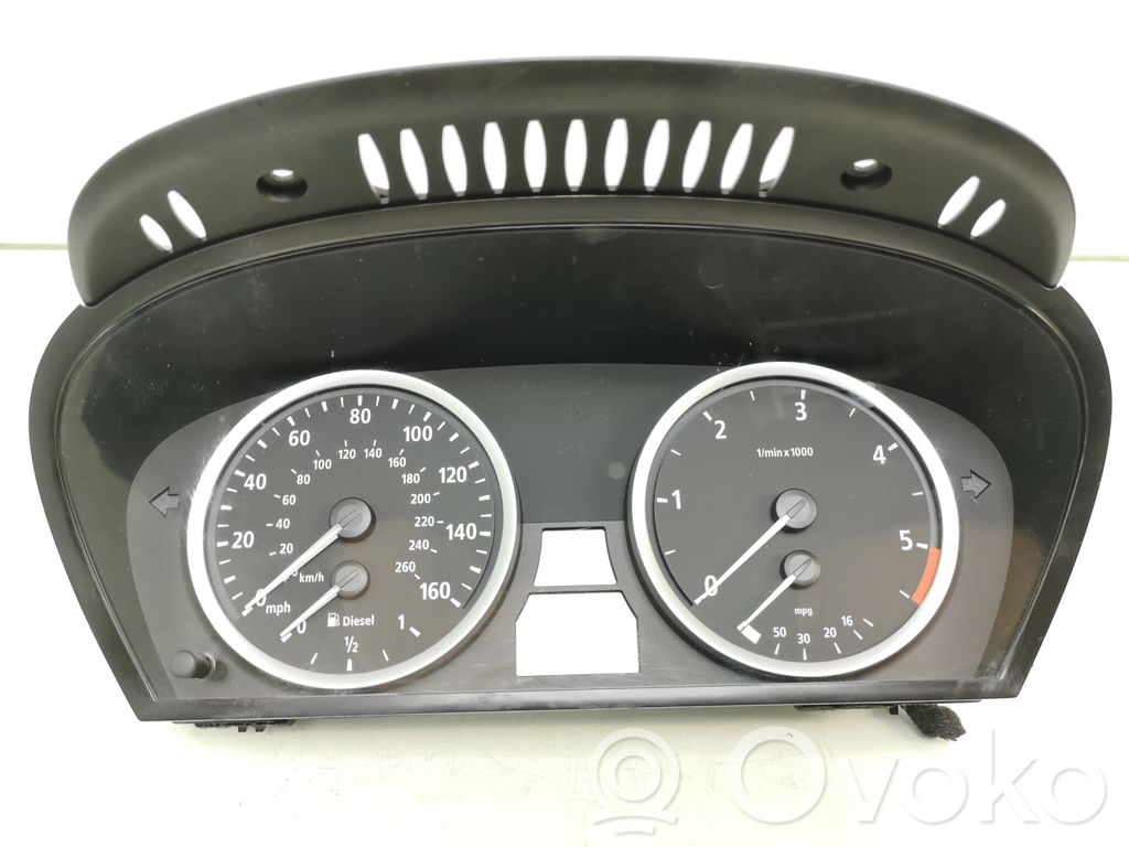 BMW 5 E60 E61 Speedometer (instrument cluster) 