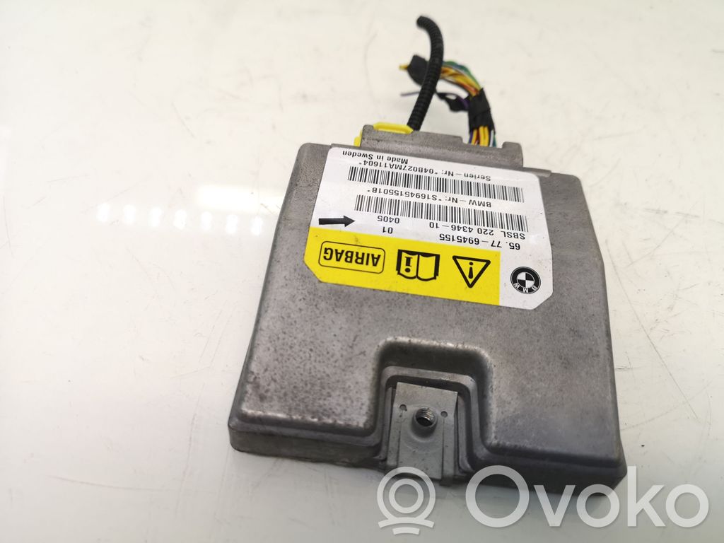 BMW 5 E60 E61 Airbag control unit/module 