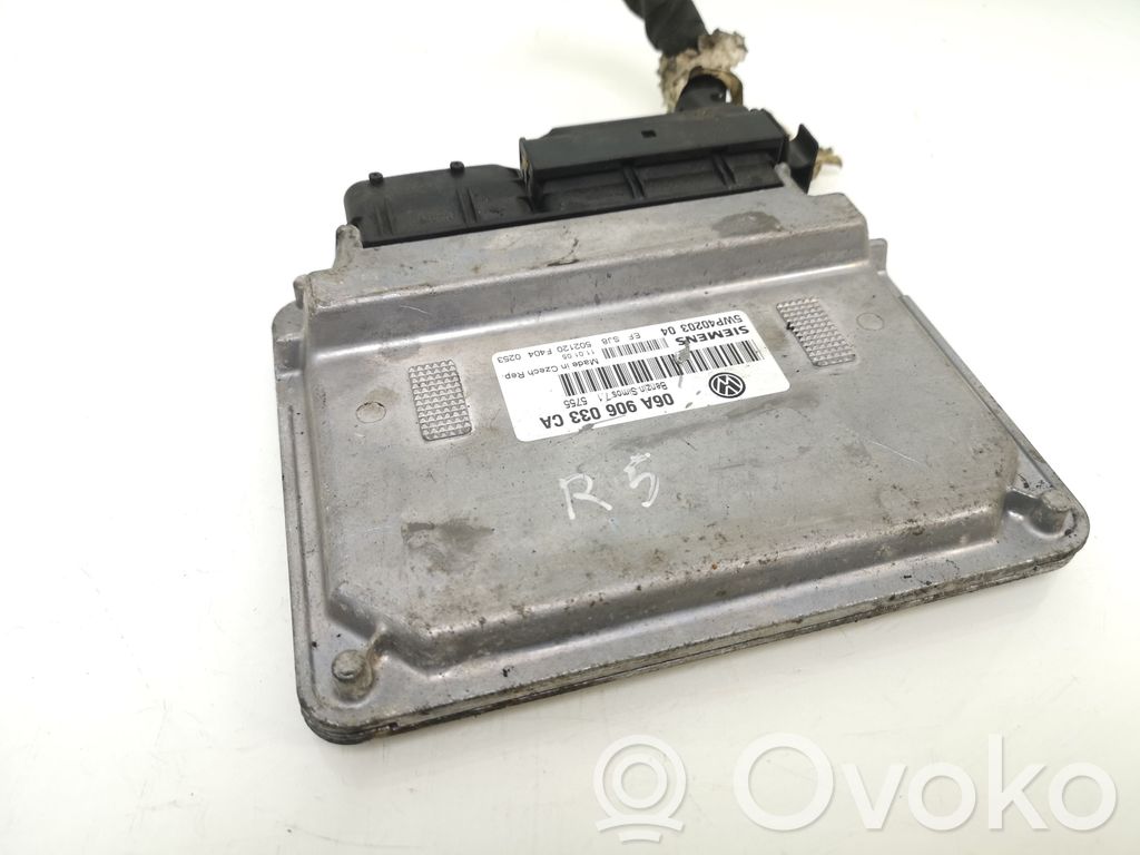 Engine control unit/module   06A906033CA,5WP4020304