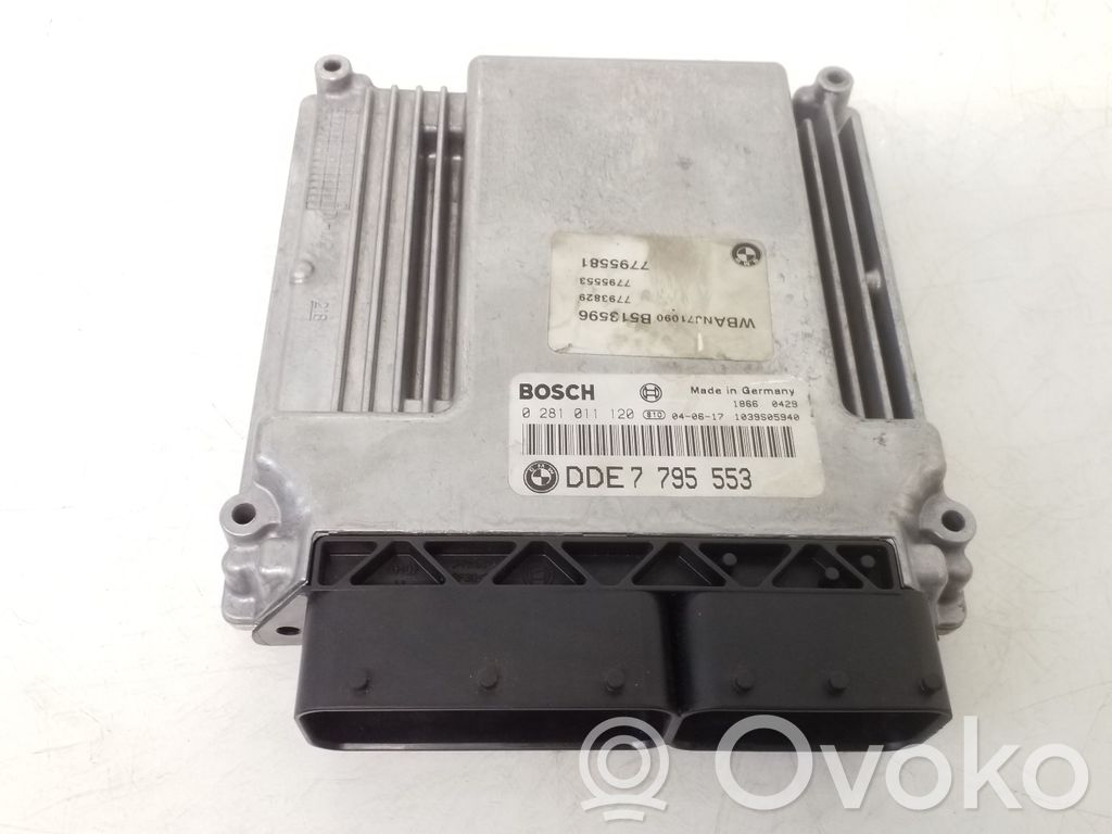 BMW 5 E60 E61 Engine control unit/module 