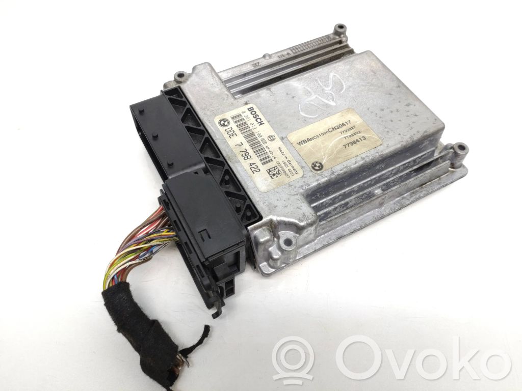 Engine control unit/module   7798422,7793827,0281012190