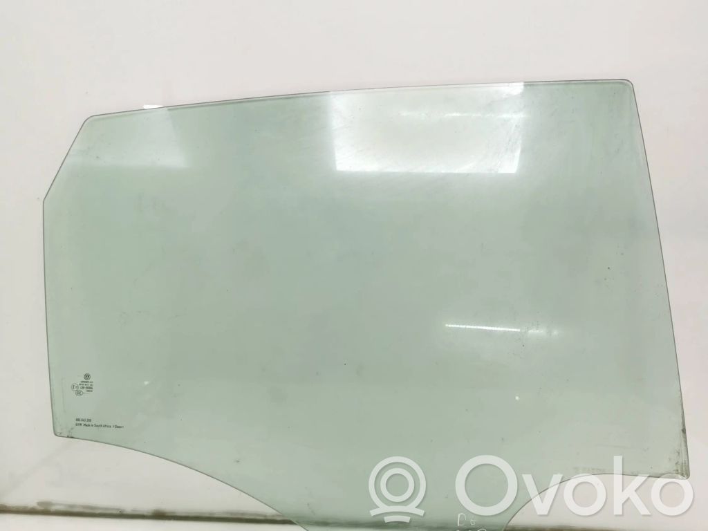 Volkswagen Cross Polo Rear door window glass 