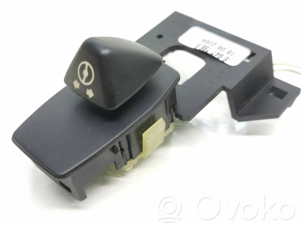 BMW 5 E60 E61 Steering wheel adjustment switch 