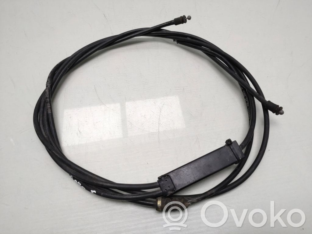 BMW 5 E60 E61 Engine bonnet/hood lock release cable 