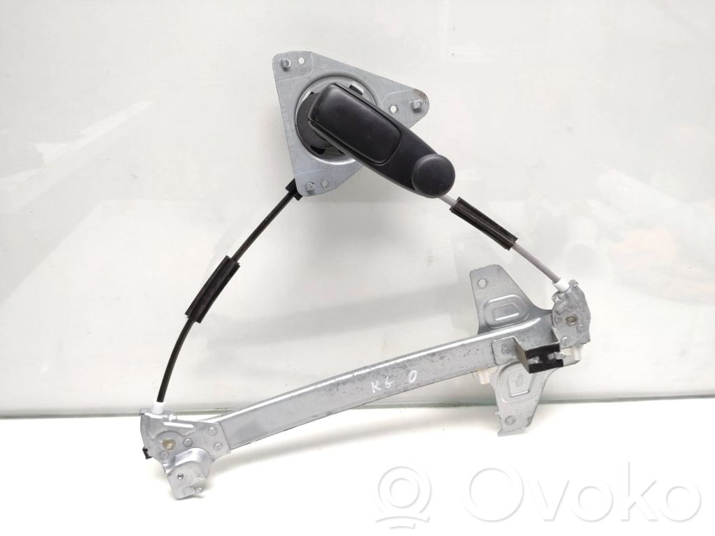 Citroen C4 I Regulador manual de la ventanilla trasera 