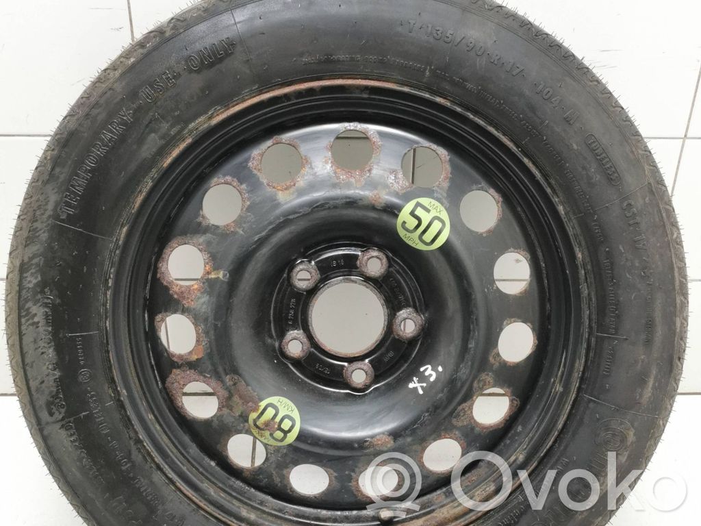 Rueda de repuesto R17   6758778,400BX17H2,BM517003,T13590R17