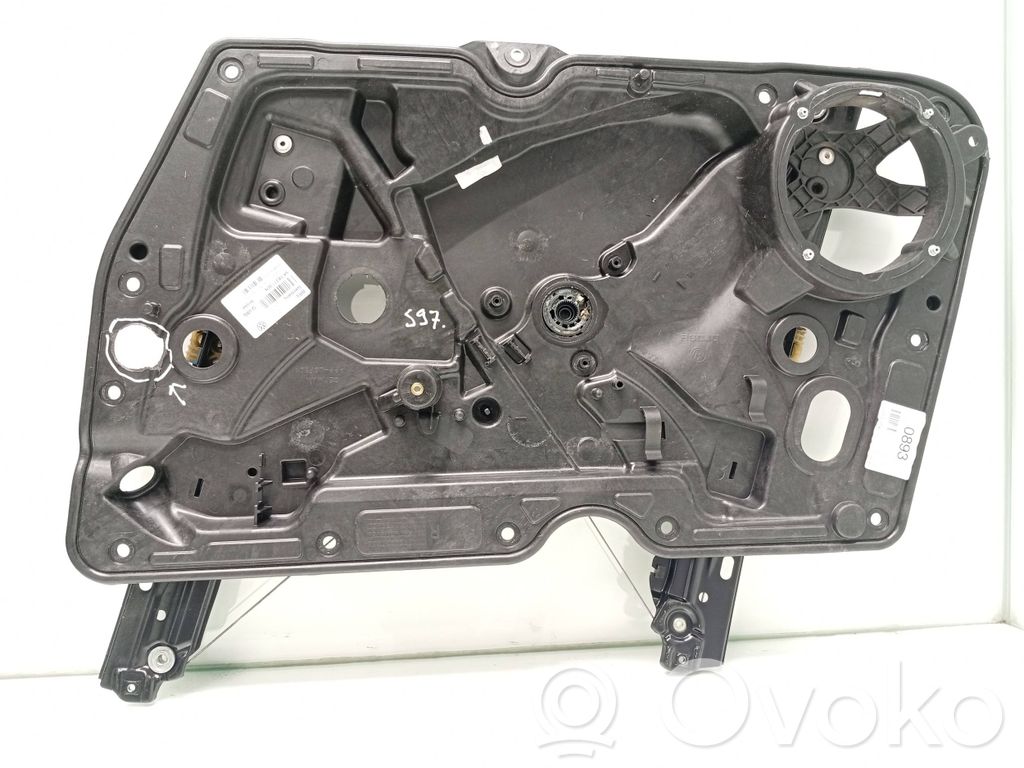 Volkswagen Golf VI Mechanizm podnoszenia szyby przedniej bez silnika 