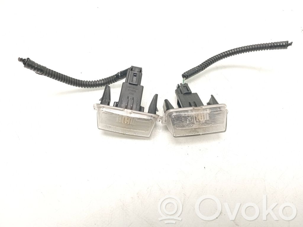 Toyota Auris E180 Lampă număr