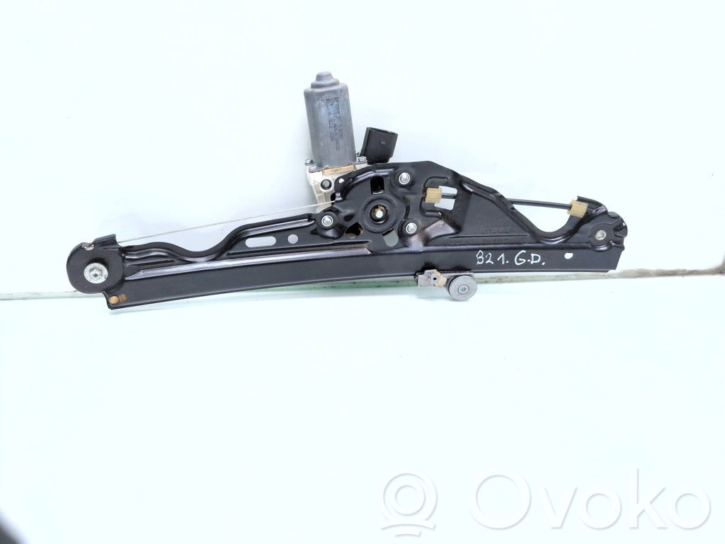 BMW 5 E60 E61 Rear door window regulator with motor 