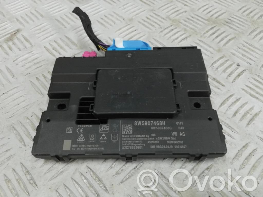 Gateway control module   8W5907468H,A2C76652601,0036F848C762,8W5907468G
