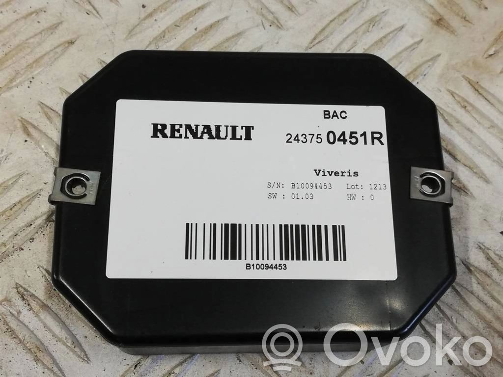 CAS control unit/module   243750451R,B10094453