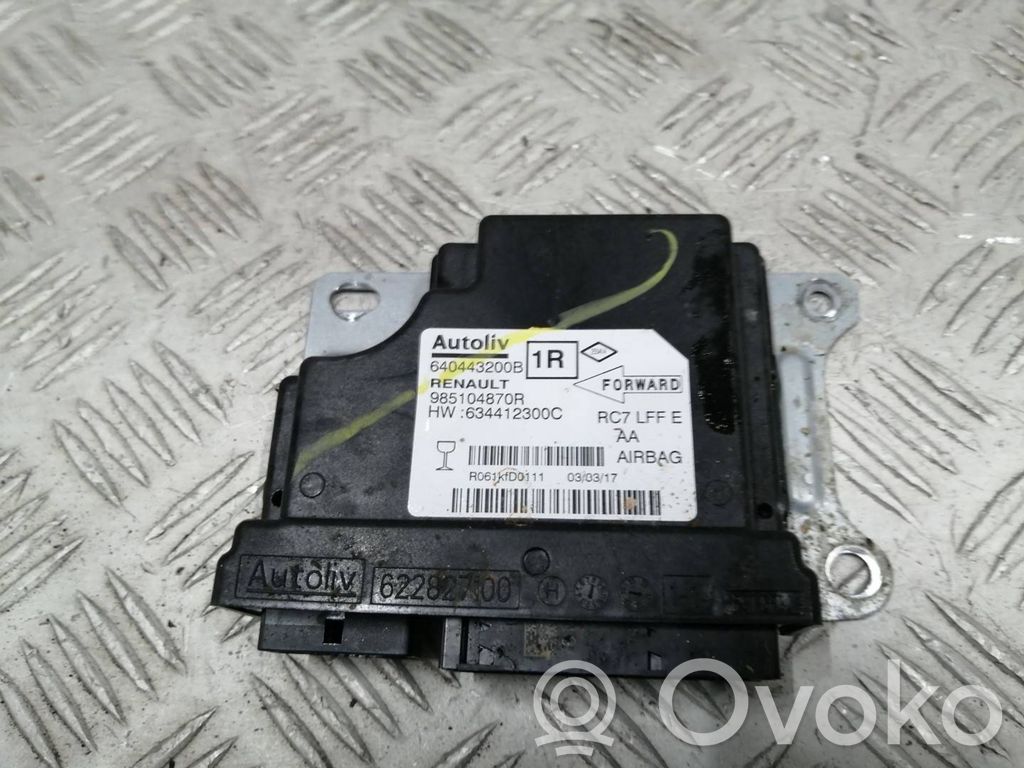 Renault Megane IV Sterownik / Moduł Airbag 