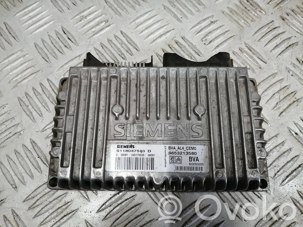 Galios (ECU) modulis   9653213580,8200302005,S118047540D