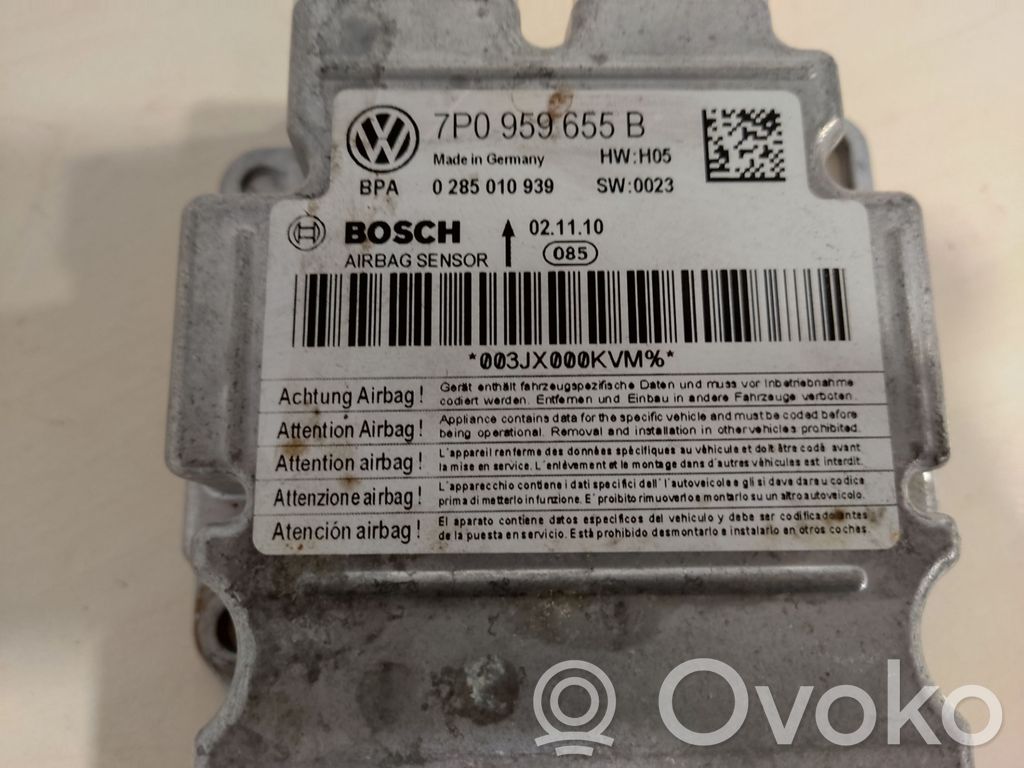 Porsche Cayenne (92A) Airbag control unit/module 