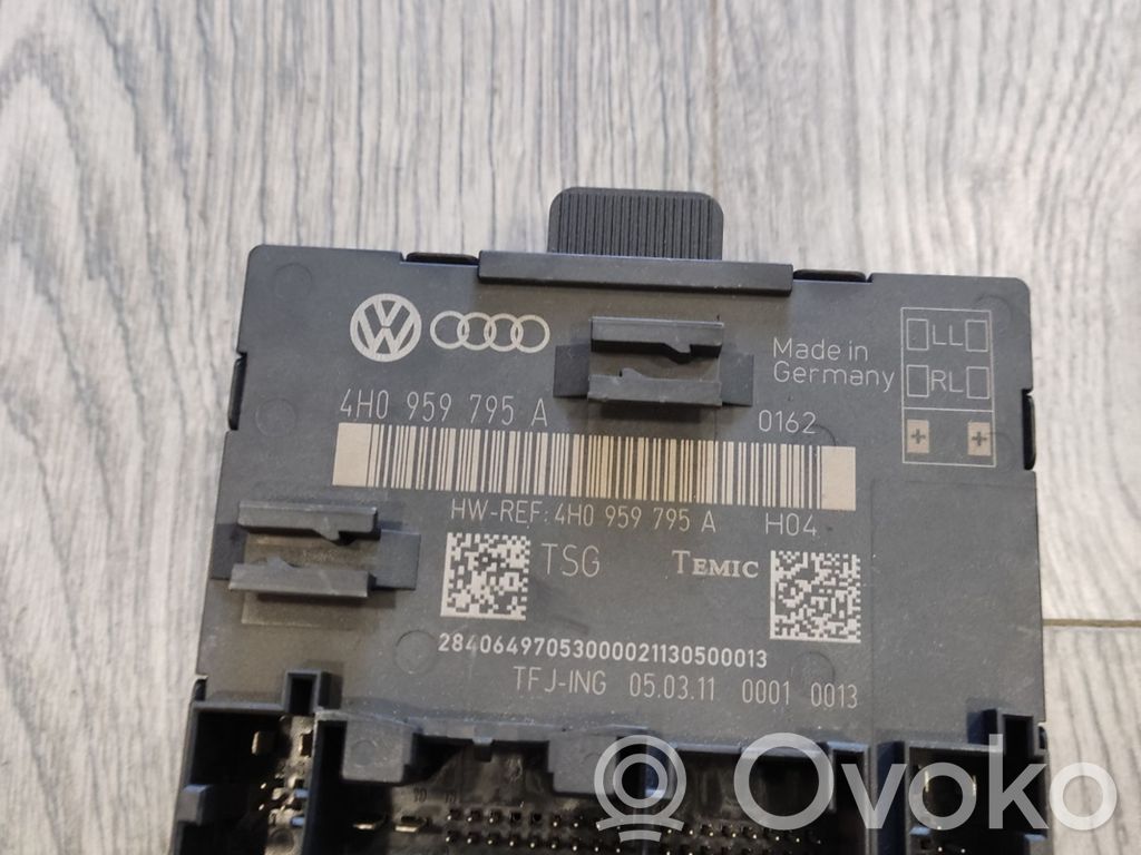 Audi A8 S8 D4 4H Door control unit/module 
