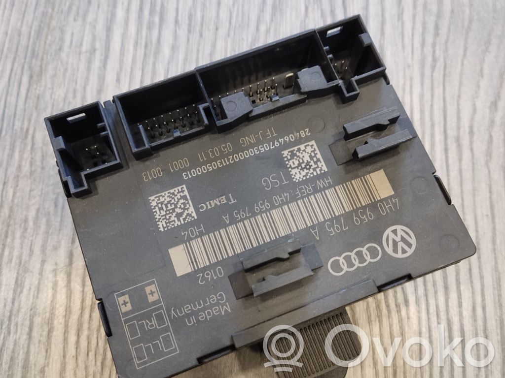 Audi A8 S8 D4 4H Door control unit/module 