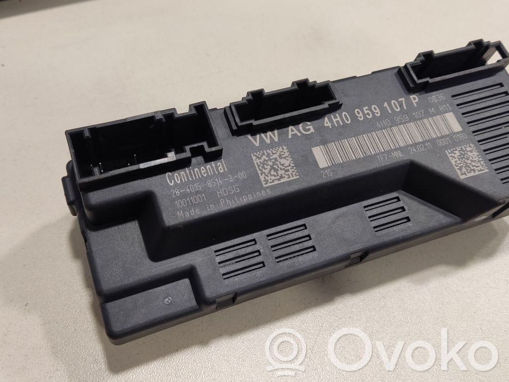 Audi A8 S8 D4 4H Tailgate/trunk control unit/module 