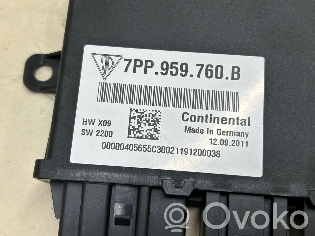 Porsche Cayenne (92A) Module de commande de siège 
