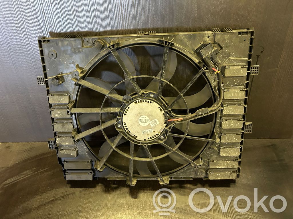 Porsche Cayenne (92A) Ventilatore di raffreddamento elettrico del radiatore 